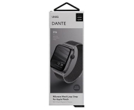 Uniq Pasek Dante Apple Watch Series 1/2/3/4/5/6/7/8/9/SE/SE2 42/44/45mm Stainless Steel grafitowy/graphite - 1082113 - zdjęcie 2